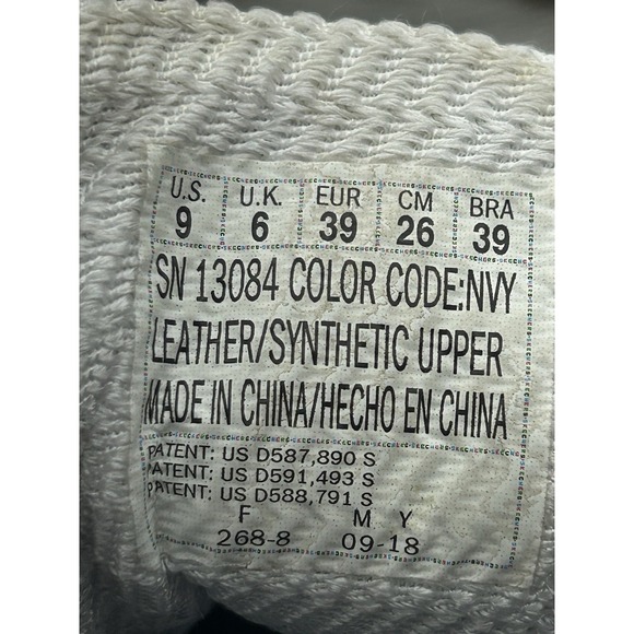 Skechers D'Lites 13084 Blue Casual Sneaker Shoes Women Size 9 - Picture 10 of 13